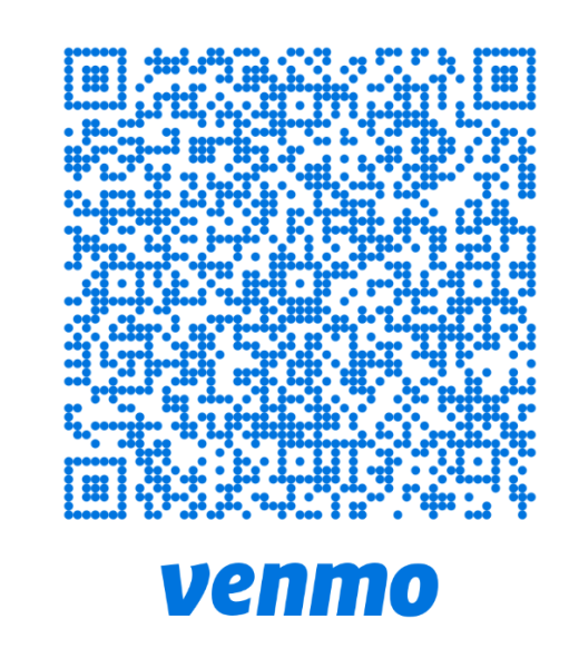 Venmo QR code for @clabbercreekphase1